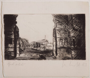 Titre 3 The Lost City exhibition depicts the life of an urban city and busy people. The show took city at New York.
